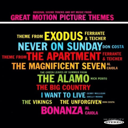 Great Motion Picture Themes Various Artists