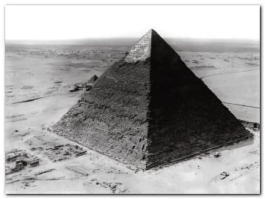 Great Pyramid Of Gizeh plakat obraz 80x60cm Wizard+Genius