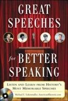 Great Speeches for Better Speaking Eidenmuller Michael E.