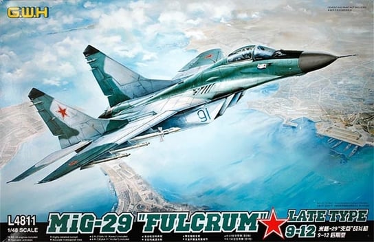 Great Wall Hobby L4811 MIG-29 9-12 Late Type “Fulcrum” 1/48 Inna marka