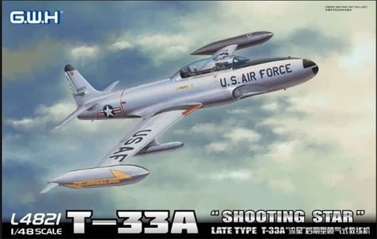 Great Wall Hobby L4821 T-33A Shooting Star Late Type 1:48 Inna marka