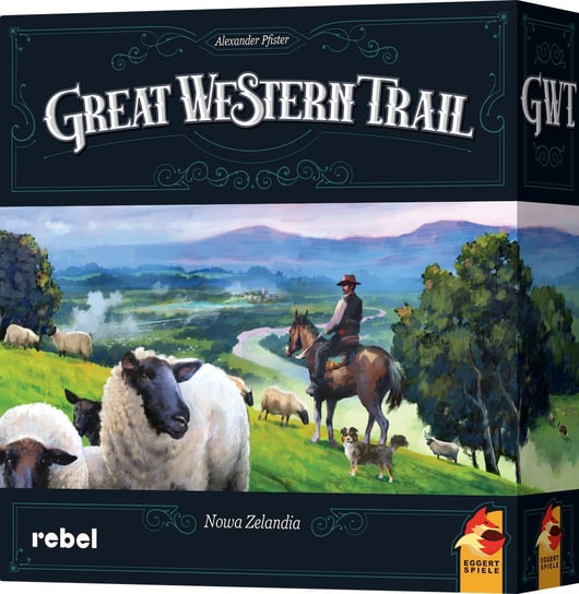Great Western Trail: Nowa Zelandia, gra strategiczna, Rebel Rebel