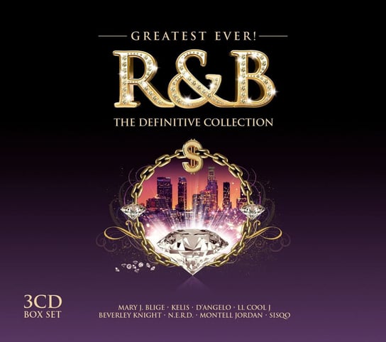 Greatest Ever R&B Definitive Collection 3CD Box Blige Mary J., Pussycat Dolls, Ja Rule, LL Cool J, Badu Erykah, Warren G., Jordan Montell, Ashanti, Dru Hill, Akon