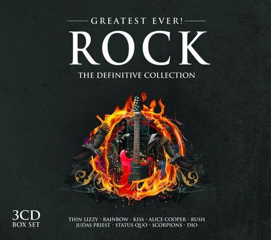 Greatest Ever Rock. Definitive Collection Scorpions, Uriah Heep, Rush, Status Quo, Moore Gary, Judas Priest, Thin Lizzy, Nazareth, Rainbow, Asia