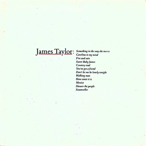 Greatest Hits James Taylor