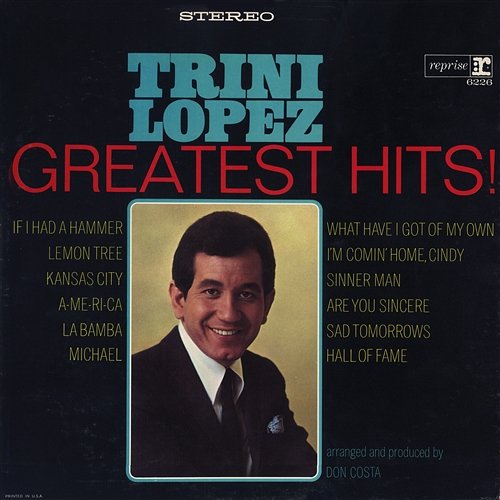 Greatest Hits Trini Lopez
