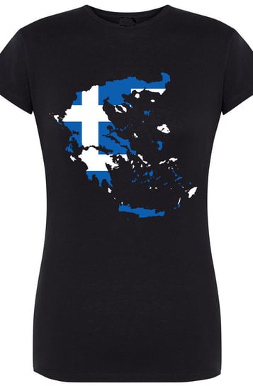 Grecja Damski Modny T-shirt Nadruk Modny Rozm.XXL Inna marka