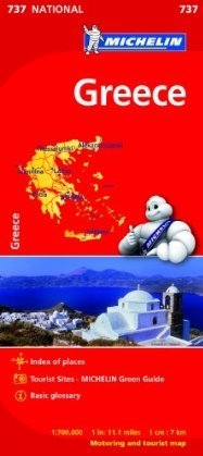 Grecja / Greece. Mapa samochodowa 1:700 000 Opracowanie zbiorowe
