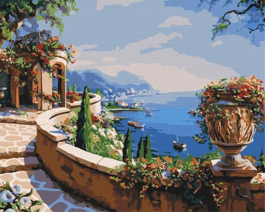 Grecki widok z balkonu na zatokę Twoje Hobby