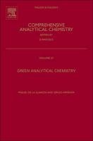 Green Analytical Chemistry Armenta Sergio