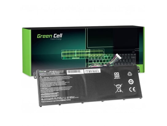 Green Cell Bateria Ac14B13J Ac14B18J Do Acer Aspire Es1-111M Es1-331 Es1-531 Es1-533 Es1-571Ac52 2100Mah 11.4V Green Cell