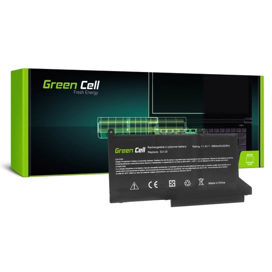 Green Cell Bateria De127 Dj1j0 Do Dell Latitude 7280 7290 7380 7390 7480 7490 3684mah 11.4v Green Cell