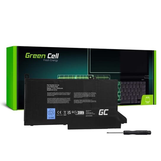 Green Cell Bateria De127V2 Dj1J0 Do Dell Latitude 7280 7290 7380 7390 7480 7490 2700Mah 11.4V Green Cell