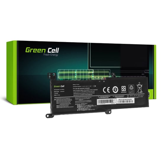 Green Cell Bateria Le125 Do Lenovo Ideapad 320 330 520 3500Mah 7.4V / 7.6V Green Cell