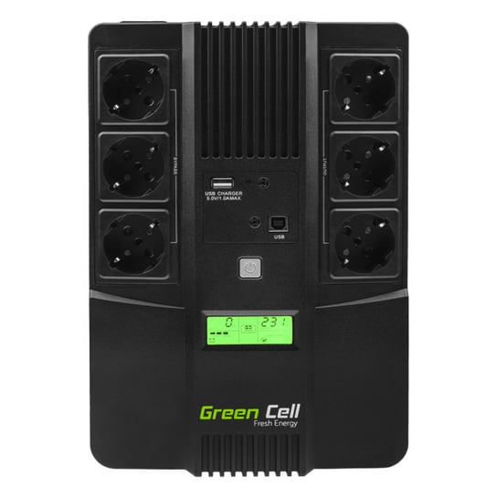 Green Cell, Zasilacz awaryjny UPS Green Cell AiO 800VA 480W, UPS07 Green Cell