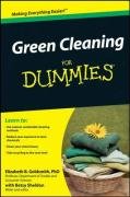 Green Cleaning for Dummies Sheldon Betsy, Goldsmith Elizabeth B.