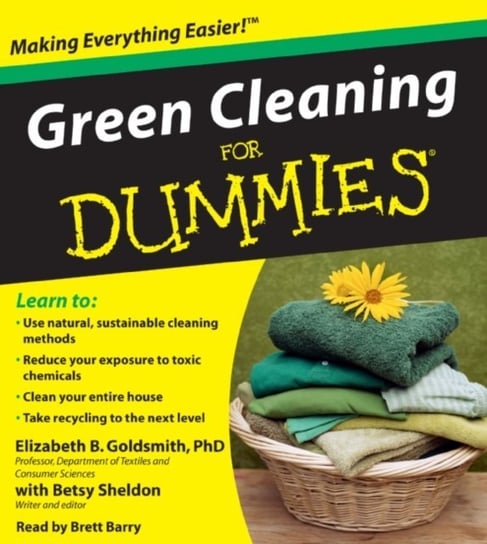 Green Cleaning for Dummies Sheldon Betsy, Goldsmith Elizabeth