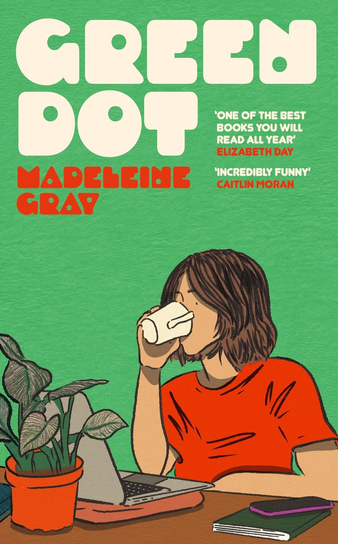 Green Dot Gray Madeleine