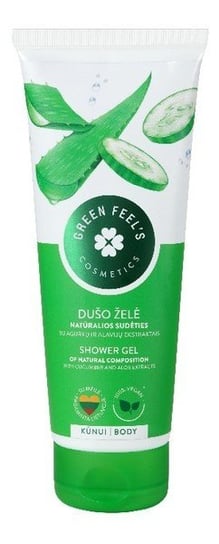 Green Feel'S Żel pod prysznic z ekstraktem z ogórka i aloesu 250ml Green Feel's