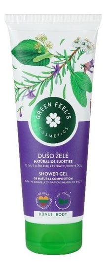 Green Feel'S Żel pod prysznic z kompozycją ekstraktów ziołowych 250ml Green Feel's