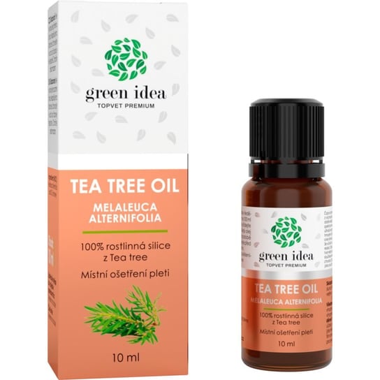Green Idea Topvet Premium Tea Tree oil olejek eteryczny 100% do miejscowego zastosowania 10 ml Cupio