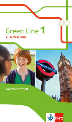 Green Line 1. 2. Fremdsprache. Vokabellernheft Klasse 6 Klett Ernst /Schulbuch, Klett