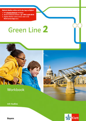 Green Line 2. Workbook mit Audio-CDs 6. Schuljahr. Ausgabe Bayern ab 2017 Klett Ernst /Schulbuch, Klett