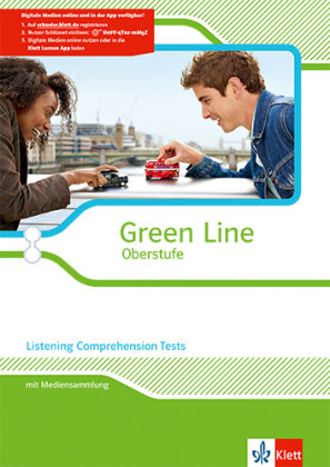 Green Line Oberstufe. Klasse 11/12 (G8), Klasse 12/13 (G9). Listening Comprehension Tests. Arbeitsheft mit CD-ROM. Ausgabe 2015. Klett Ernst /Schulbuch, Klett