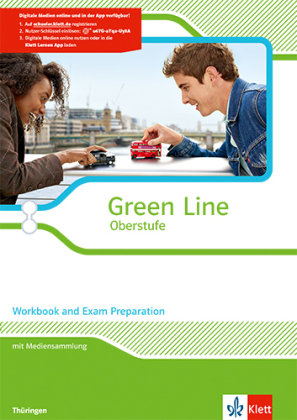Green Line Oberstufe. Klasse 11/12. Workbook and Exam preparation mit CD-ROM. Ausgabe 2015. Thüringen Klett Ernst /Schulbuch, Klett