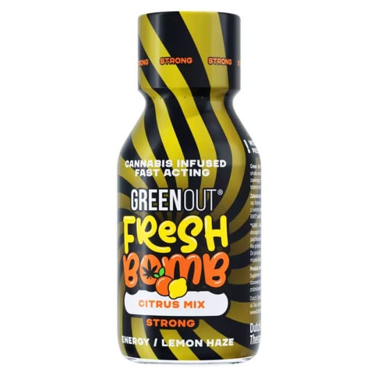 Green Out, Olejek Fresh Bomb Citrus Mix, Strong, Suplement diety, 100ml Dutch Therapy