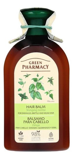 Green Pharmacy, Balsam do włosów zniszczonych i osłabionych - Pokrzywa, 300ml Green Pharmacy