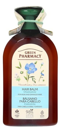 Green Pharmacy, Balsam do włosów zniszczonych i osłabionych - Rumianek Lekarski, 300ml Green Pharmacy