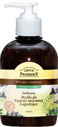 Green Pharmacy, mydło do higieny intymnej łagodzące Szałwia, 370 ml Green Pharmacy