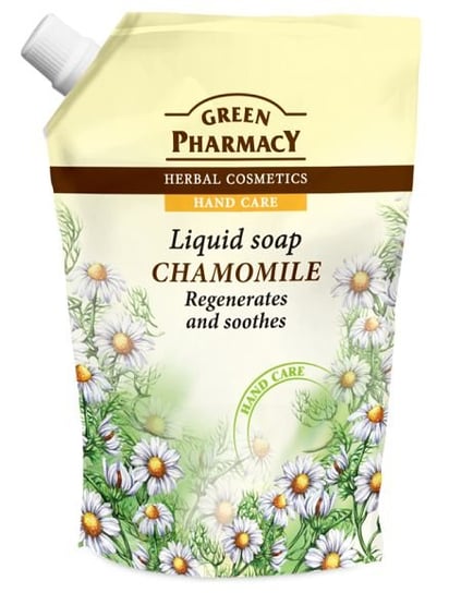 Green Pharmacy, mydło w płynie zapas Rumianek, 465 ml Green Pharmacy