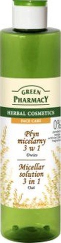 Green Pharmacy, płyn micelarny 3w1 z ekstraktem z owsa, 250 ml Green Pharmacy