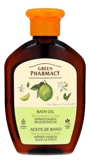 Green Pharmacy, Relaksujący Olejek do kąpieli i pod prysznic - Bergamotka i Limonka, 250ml Green Pharmacy