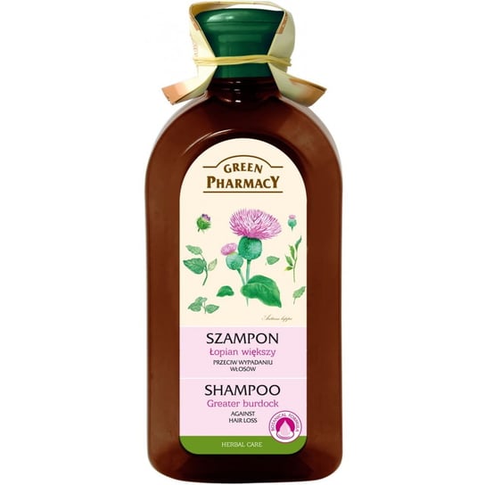 Green Pharmacy, szampon do każdego rodzaju włosów Łopian większy, 350 ml Green Pharmacy