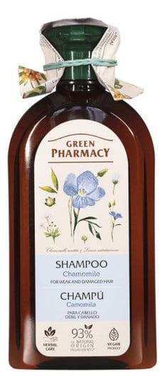 Green Pharmacy, Szampon Do Włosów Osłabionych Rumianek Lekarski, 350 ml Green Pharmacy