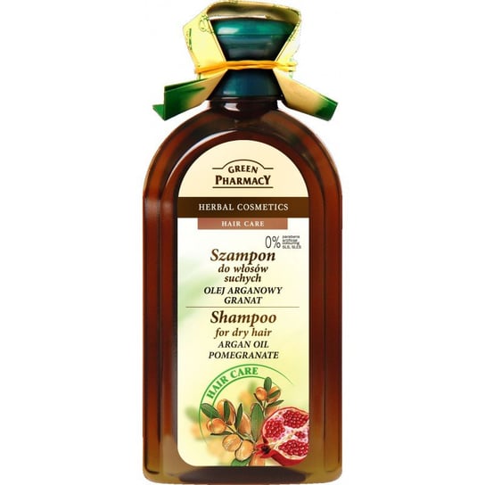 Green Pharmacy, szampon do włosów suchych Olejek arganowy i Granat, 350 ml Green Pharmacy