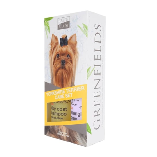 Greenfields Szampon i spray dla psa rasy yorkshire terrier, 2x250 ml Greenfields
