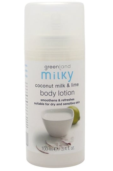 Greenland, Milky, balsam do ciała mleczko kokosowe-limonka, 100 ml Greenland