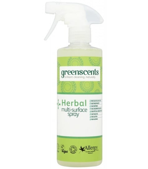 GREENSCENTS Spray do czyszczenia różnych powierzchni, 500 ml Greenscents