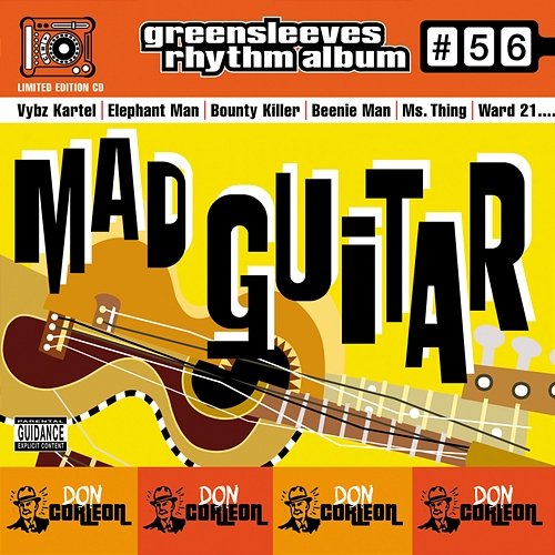 Greensleeves Rhythm Album #56: Mad Guitar Various Artists