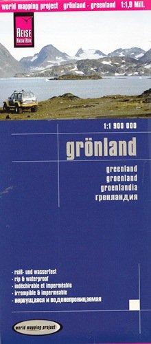 Grenlandia. Mapa 1:1 900 000 Opracowanie zbiorowe