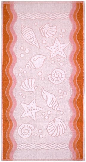 Greno, Flora Ocean, Ręcznik, 40x60 cm, brzoskwinia Greno