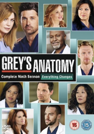 Grey's Anatomy: Complete Ninth Season (brak polskiej wersji językowej) 