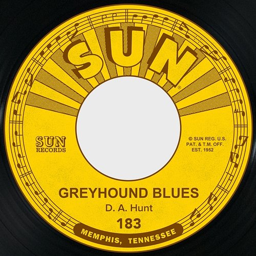 Greyhound Blues / Lonesome Old Jail D.A. Hunt