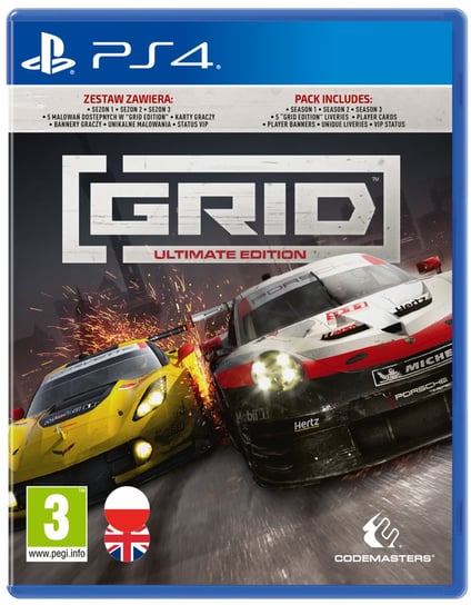 GRID - Ultimate Edition, PS4 Codemasters