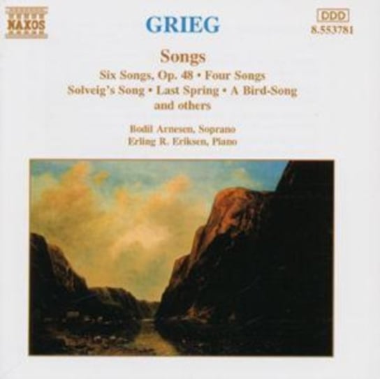 GRIEG 6 SONGS ARNESE Arnesen Bodil