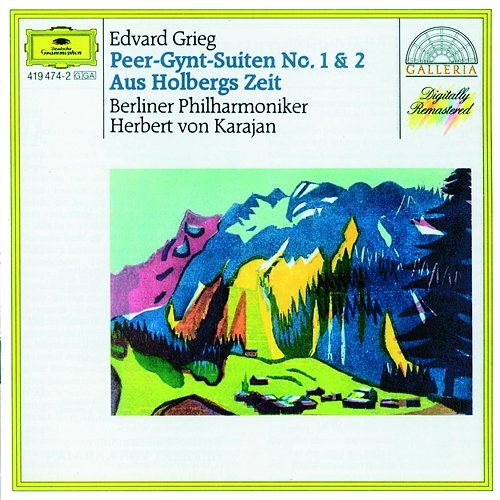 Grieg: Peer Gynt Suites Nos.1 & 2; From Holberg's Time; Sigurd Jorsalfar Berliner Philharmoniker, Herbert Von Karajan